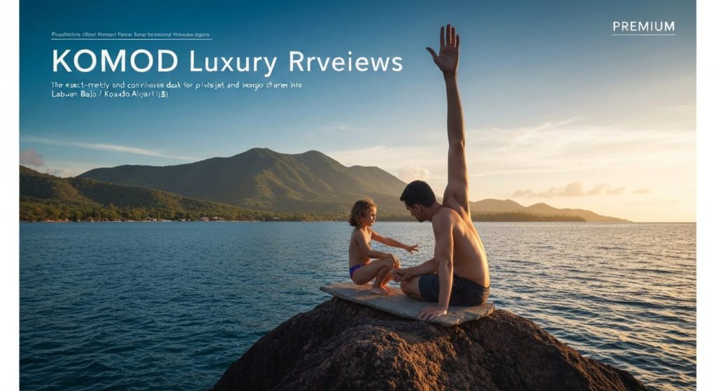 komodo luxury charter reviews awards — Photorealistic editorial travel photograph relevant to: The exact-match authority