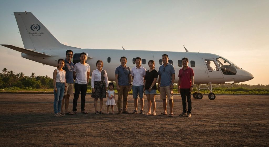 group charter labuan bajo — Photorealistic editorial travel photograph relevant to: The exact-match authority and concie