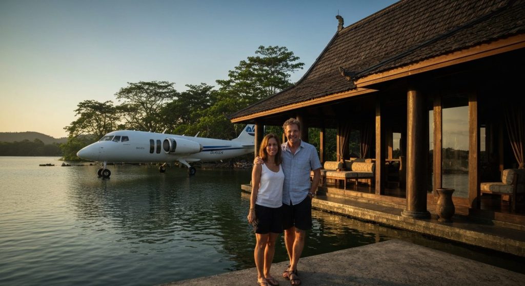 bali to labuan bajo private jet — Photorealistic editorial travel photograph relevant to: The exact-match authority and